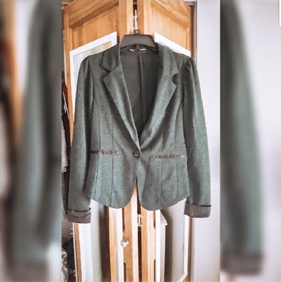 Maurices Jackets & Blazers - Dark green blazer